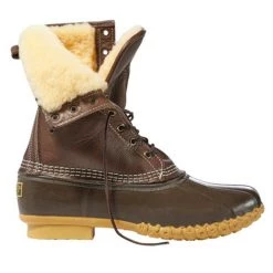 L.L.Bean - Women's 10'' Shearling Bean Boot - Chaussures hiver -Chaussures d'hiver Soldes llbean womens 10 shearling bean boot chaussures hiver 1